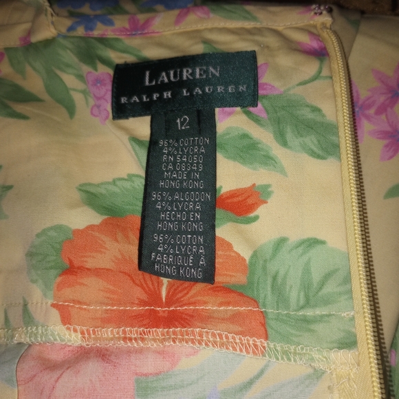 Lauren Adjustable Straps Ralph Lauren Dress - Picture 3 of 5
